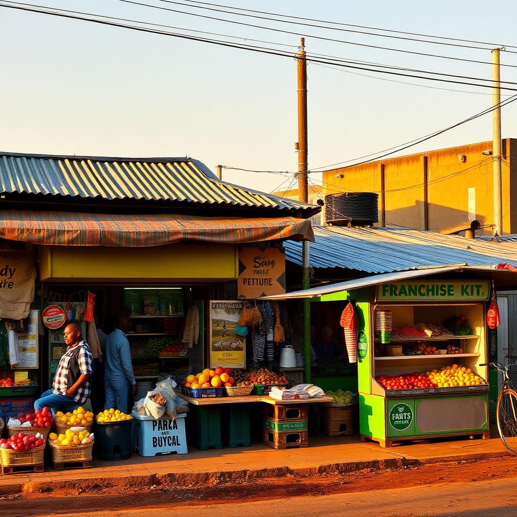 Vibrant youth marketplace